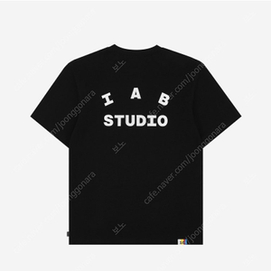 아이앱 IAB 스튜디오 10주년 티셔츠 Black L