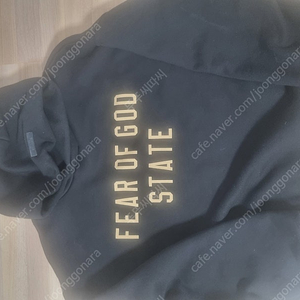 피어오브갓 피오갓 에센셜 후드 블랙 XL