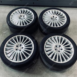 [ 추천 ] 벤츠 S350 W222 19인치 정품 마차 중고 휠 타이어 팝니다.