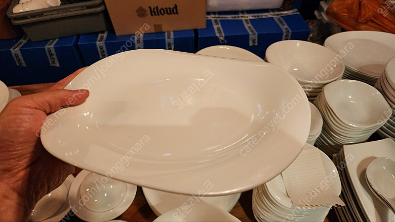 [아코록] 제닉스 웨이브 접시, 보울 외 (호텔, 갤러리아 고메이494 등 파인다이닝 사용식기) 이미지