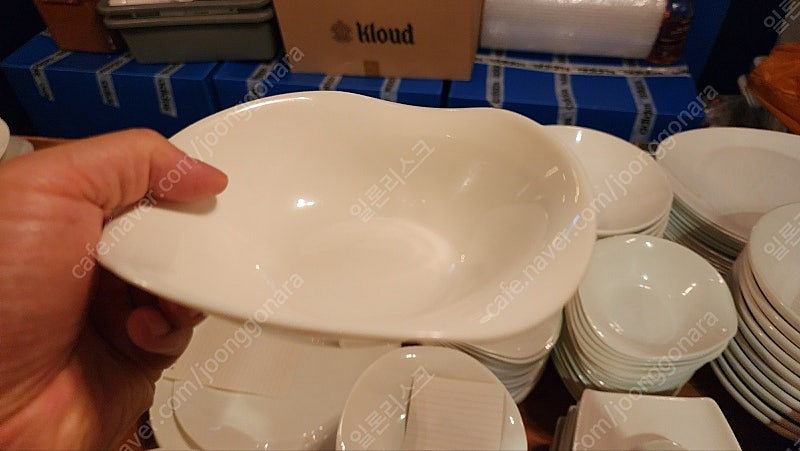 [아코록] 제닉스 웨이브 접시, 보울 외 (호텔, 갤러리아 고메이494 등 파인다이닝 사용식기) 이미지