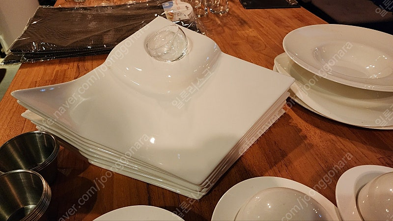 [아코록] 제닉스 웨이브 접시, 보울 외 (호텔, 갤러리아 고메이494 등 파인다이닝 사용식기) 이미지