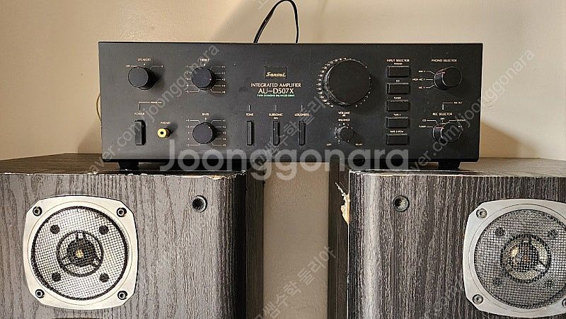 ONKYO D-77X 스피커 & SANDUI AU D-...--1