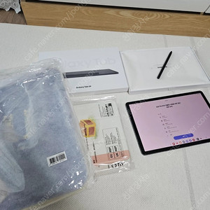 울산 갤럭시탭S9 wifi 256 블랙 팝니다.