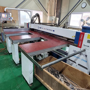 경북칠곡)서광 CNC-3500 목재 재단기