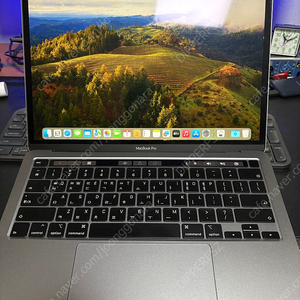 애플 맥북프로 13인치/ 인텔 i5 16gb 1TB / 21년 2월 13일 구매