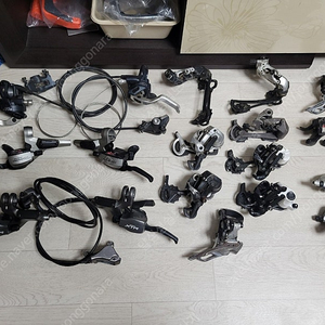 자전거 mtb 미니벨로 구동계 여러개 판매