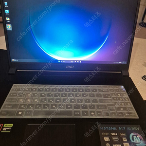 MSI 카타나 A17 라이젠7 8845hs rtx4060 32GB 1TB 게이밍노트북 판매합니다