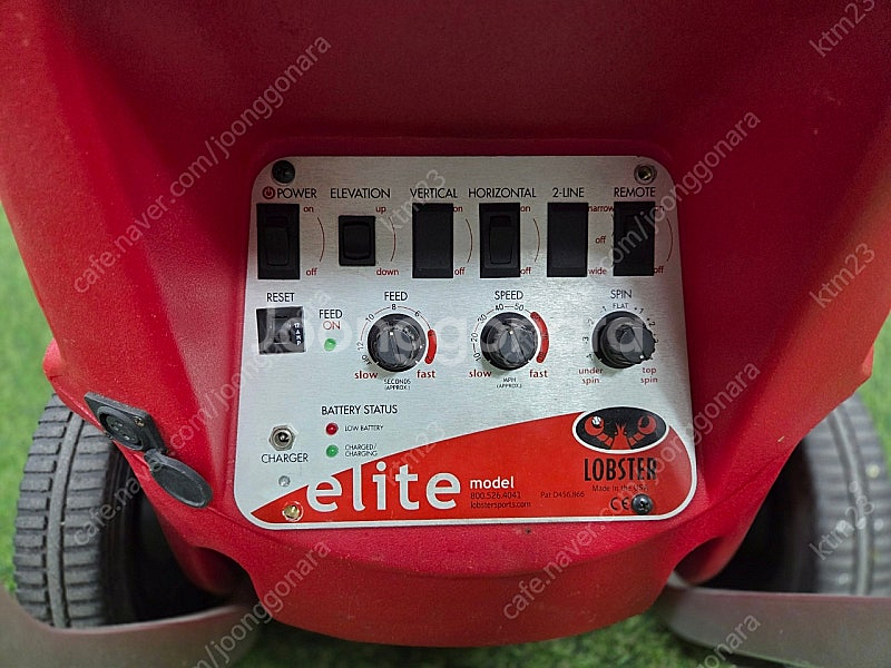 Lobster Elite1 랍스터 테니스 볼 머신--4