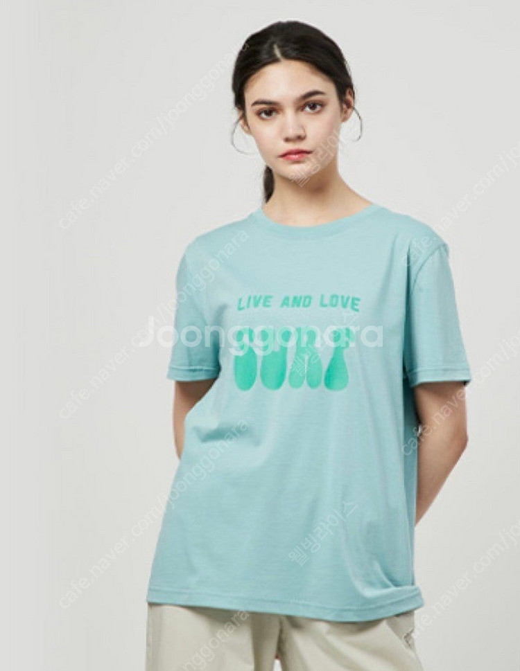 [새제품] 지오다노 반팔티 M (레트로 그래픽 프린트)--3