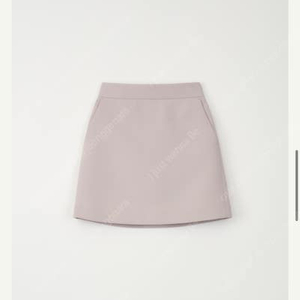시에 sie 라일리 미니 스커트 페일라벤더 xs 새상품 택포가격