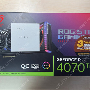 ASUS ROG STRIX RTX 4070Ti 판매합니다
