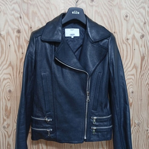오브제GOATSKIN 라이더 쟈켓