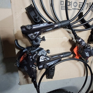 신품 XT M8100 브레이크, 데오레 중고 브레이크, Izoom 브레이크 3종