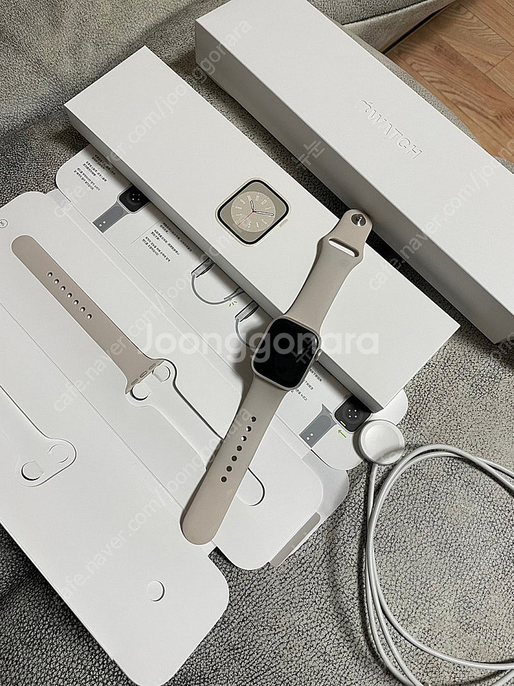 애플워치8 41mm 스타라이트--0