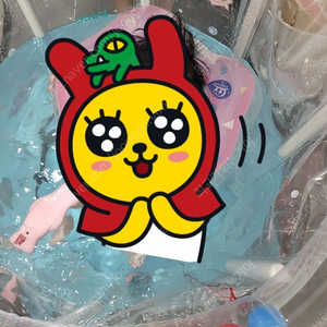 일루와 아기수영장+목튜브