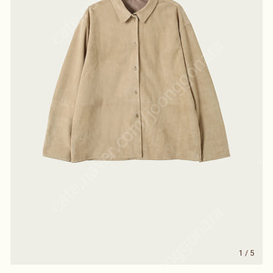 Ribbonbit 리본빛 Marion Suede Shirt 스웨이드셔츠 팝니다.