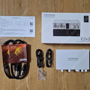 topping e2x2 화이트 (논 otg)