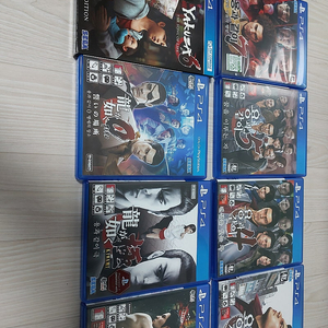 PS4 용과같이 시리즈 일괄 판매