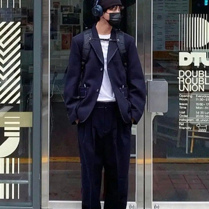 아더에러 ation 에이션 블레이져 슬랙스 셋업 네이비 A2 주우재