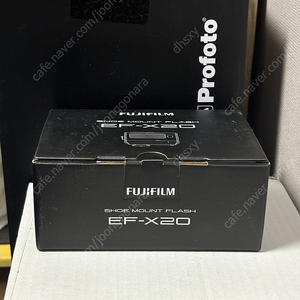후지필름 EF-X20 (새상품)