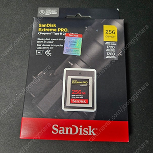 미개봉 샌디스크 Extreme PRO CFexpress Card Type B 256G
