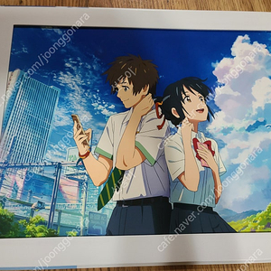 너의이름은 아마존bd 특전 특제 프레임 팝니다(가격인하) 이미지