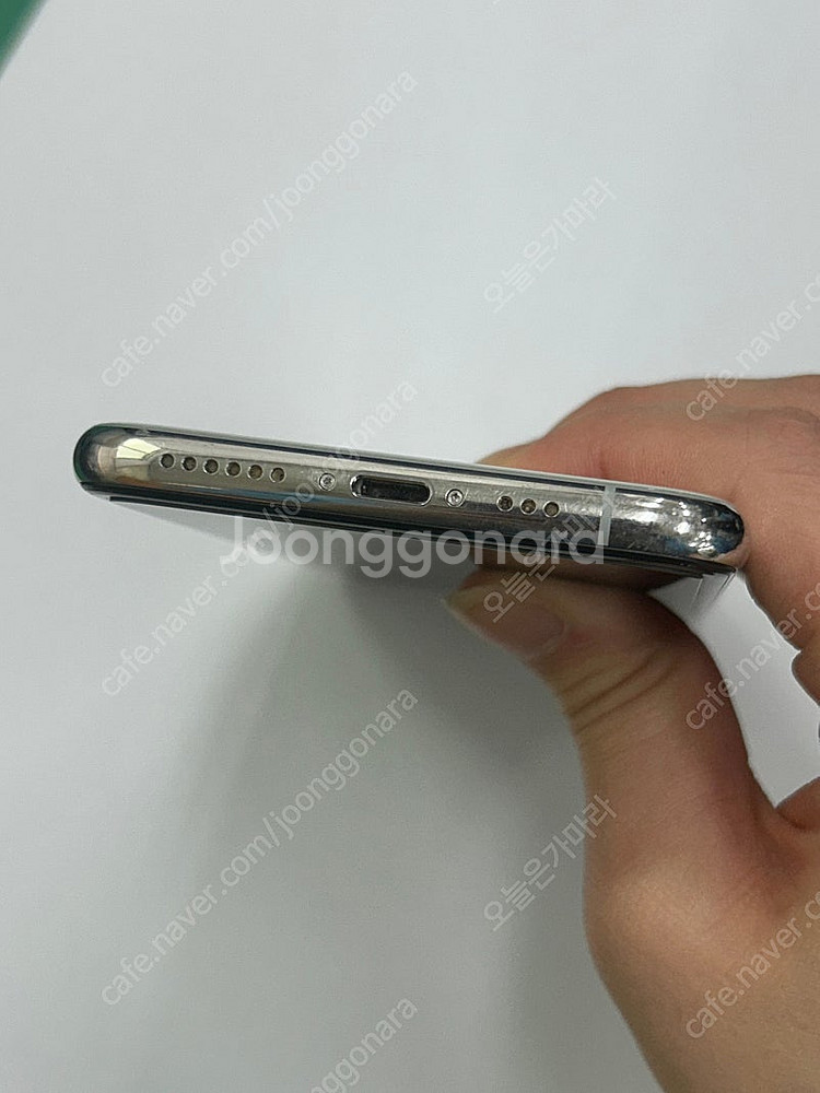 아이폰 xs 256gb 실버 색상--3