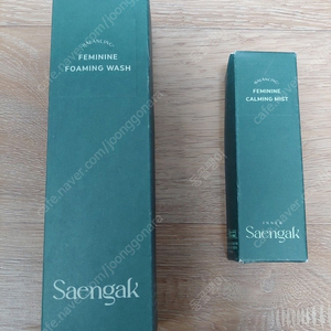이너생각 밸런싱 페미닌 포밍워시 유산균 비건 여성청결제 150ml 질세정제 / 이너생각 밸런싱 페미닌 카밍 미스트 30ml 미개봉 새제품