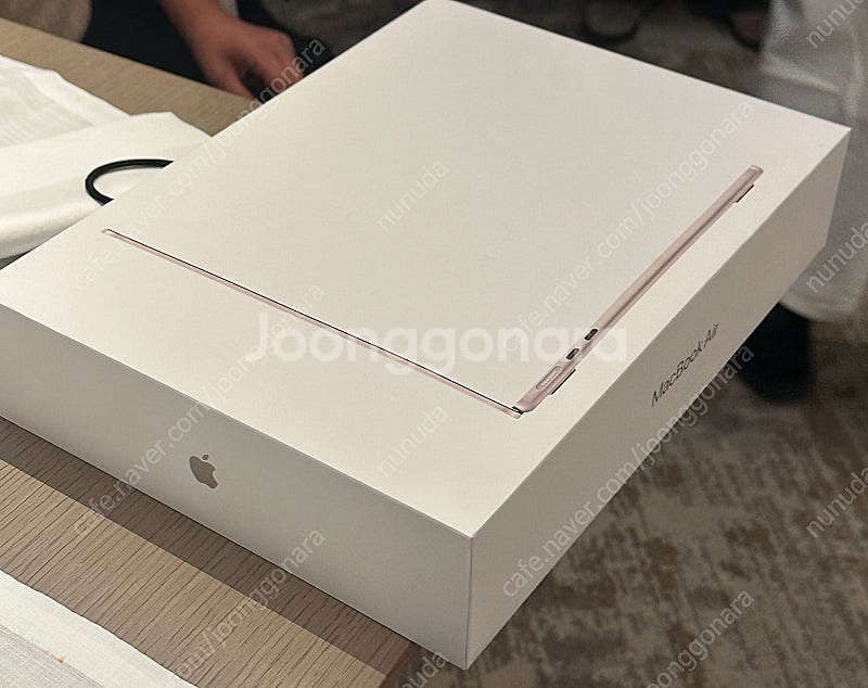 맥북에어M3 24GB 512GB (풀박스/키패드, 커버...--0
