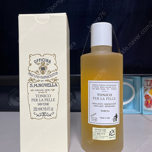 [미개봉 새제품] 산타마리아노벨라 토니코 페르 라 펠레 스킨토너 250ml 우체국택배비 포함가