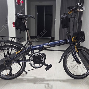 (할인)미니벨로 전기자전거(센터드라이브 350W, 배터리 15ah)