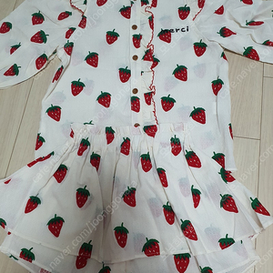 리미떼두두 여아용 치마 셔츠 블라우스세트 멜빵치마 m~2xl