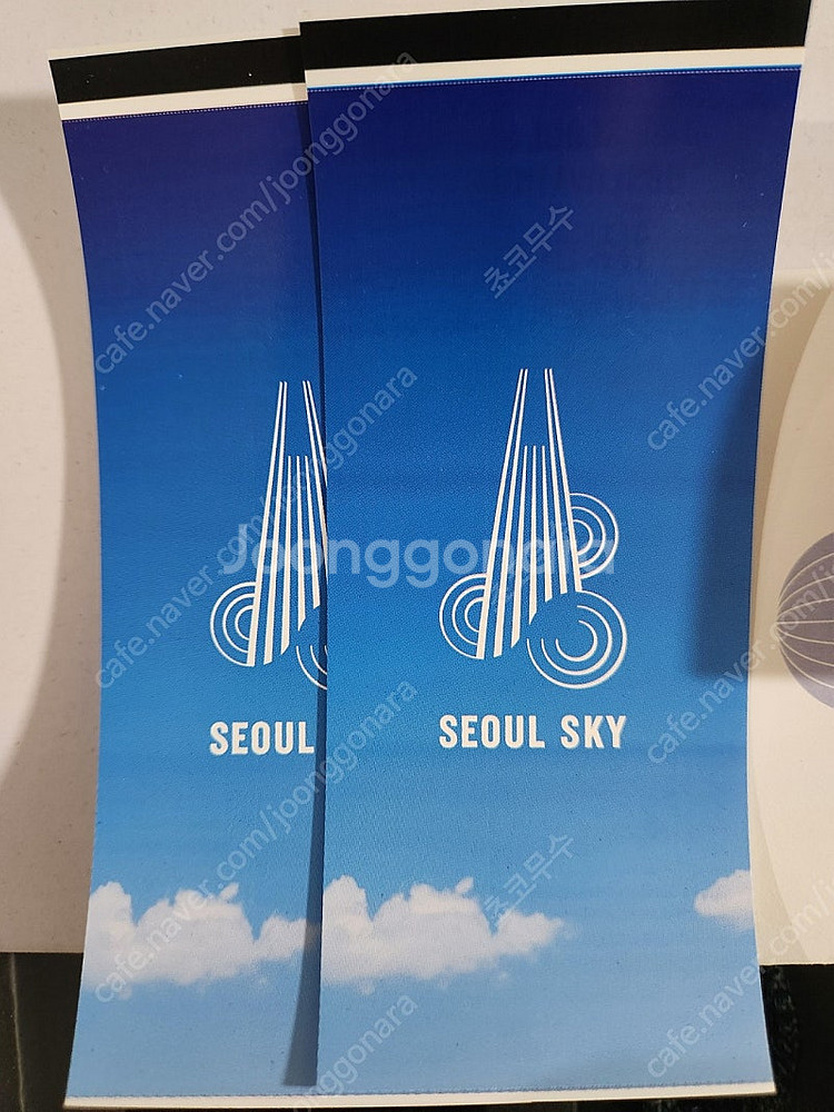 서울 스카이타워 전망대 성인 입장권 2매(롯데월드타워 ...--0