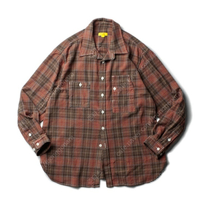 [구매 XL] 더레스큐 플란넬 테디 셔츠 XL 삽니다 FLANNEL TEDDY SHIRT [SALMON MIX]