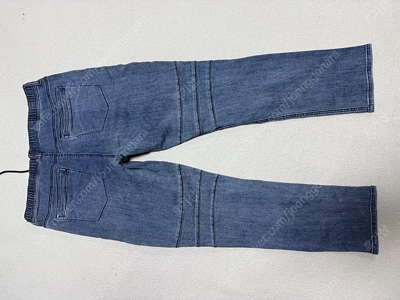 버커루 발망 스타일 스판 청바지 남성용 36인치 이미지