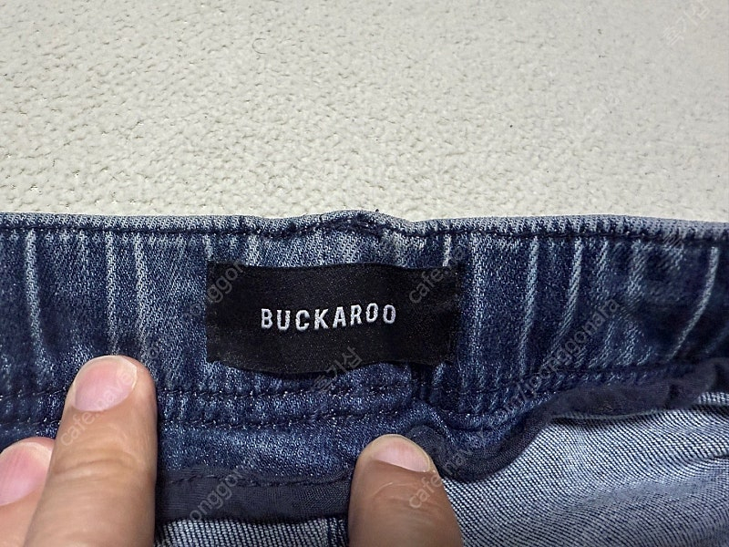 버커루 발망 스타일 스판 청바지 남성용 36인치 이미지