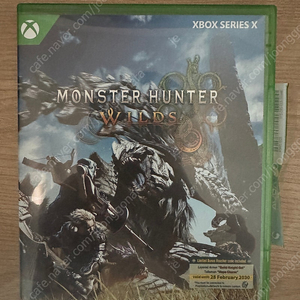 몬스터헌터 와일즈 Xbox 씨디