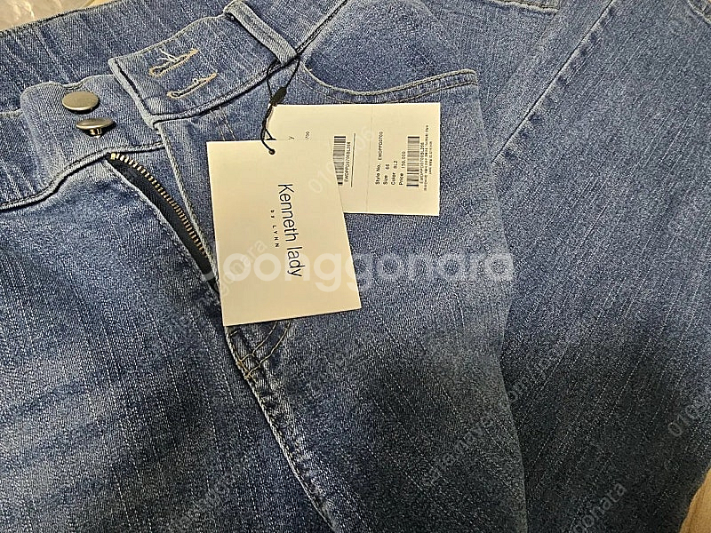 케네스레이디 체형커버 하이웨스트 부츠컷 데님 청바지 66--4