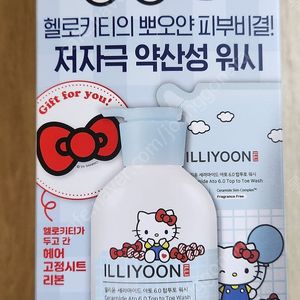 일리윤 세라마이드 아토 6.0 탑투토워시 헬로키티 기획세트