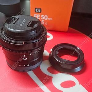 [부산,택배] 소니 50mm f2.5g 50g 판매합니다