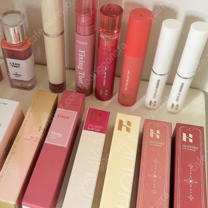 쿨톤,모브 계열 립 제품 일괄 7종 운포 2.2 (홀리카홀리카+힌스+삐아 로 틴트+에뛰드 픽싱틴트)