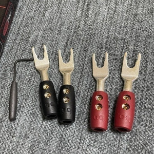 오디오퀘스트 말굽단자 / 점퍼선 점퍼케이블 완제품