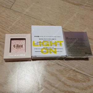 글린트 피치문, 어바웃톤, 입큰 하이라이터