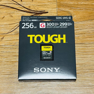 [미개봉] 소니 SD 카드 터프G 256GB (SF-G256T) 판매
