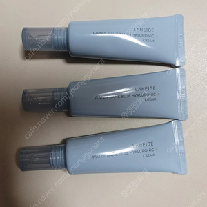 라네즈 워터뱅크 히알루로닉 크림 중건성 25ml 3개 라네즈 크림스킨