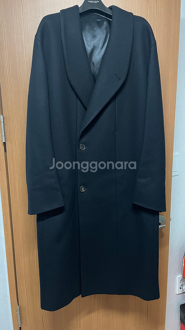 마마가리 울 캐시미어 블렌디드 코트--0