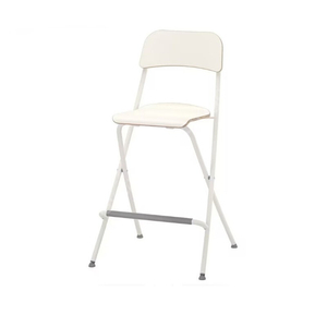 (미사용 새제품) 이케아 IKEA 등받이 접이식 바의자(화이트)