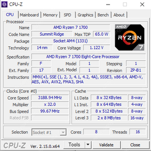 (본체) 라이젠7 1700 + RGB쿨러 + 이엠텍 B350 GT3 + RAM 16G + GTX970 + SSD 250G + HDD 1TB