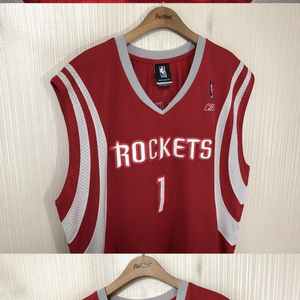NBA 리복 휴스턴로키츠 유니폼/져지 L #1 맥그래디/티맥